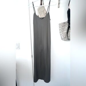 Satin Slip Maxi Dress